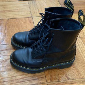 Dr. Martens Lace Boot Black - Women Size 8